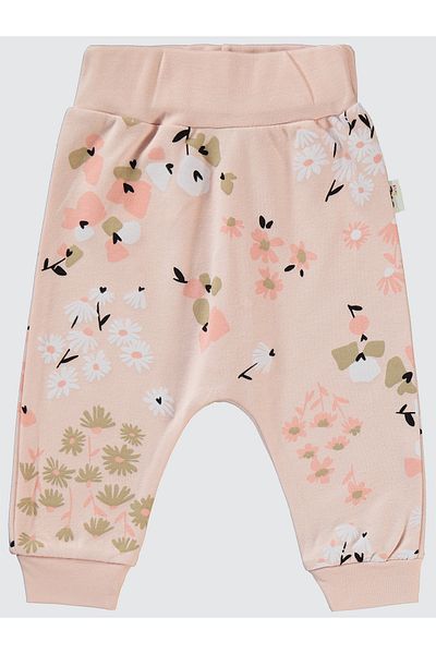 Civil Baby Set of 2 Single Bottom Powder Pink No Booties for Baby Girl 6-18 Months