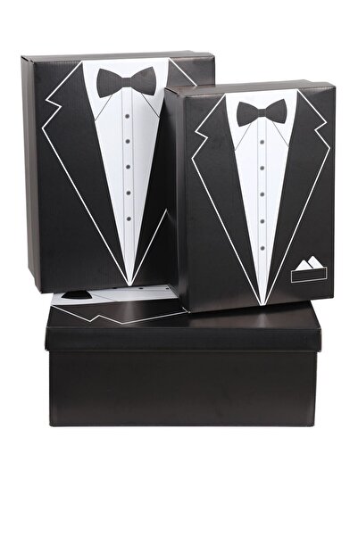 teknotrust Erkek İç Giyim Seti, Bakım ve Çeyiz Kolisi, Nişan ve Damat Bohçası, Siyah