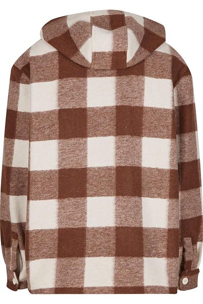 Urban Classics Big Check Jacke mit Kapuze
