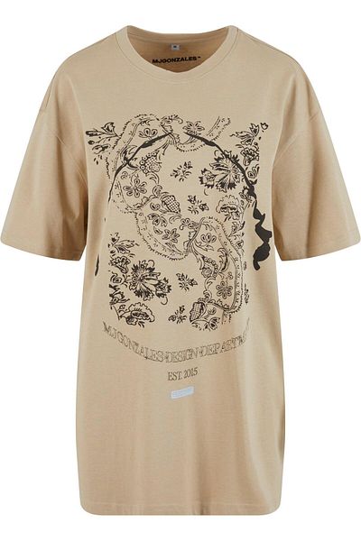 MJ Gonzales Damen Ladies Paisley X Heavy Oversized Tee