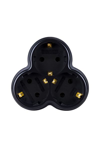 Nilson Flash Black 3-Piece Golyat Grounded Socket