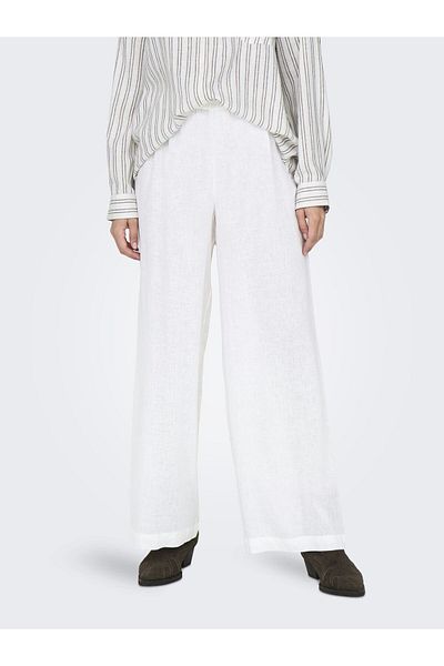 ONLY Schlauch Mit Weitem Beinschnitt Onltokyo Hohe Taille Gerade Geschnitten Schlauch