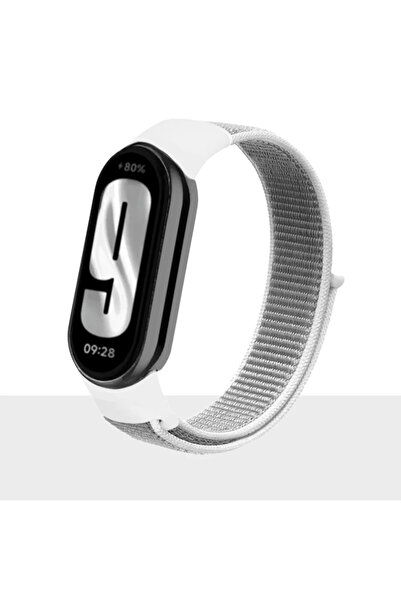 Tagomoon Mi Band 8 , Mi Band 9 Ve Mi Band 10 Ile Uyumlu Kayış Spor Kumaş Cırt Cırtlı Kordon