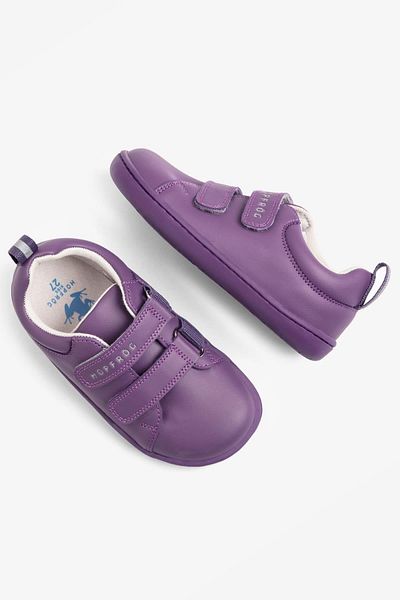 HOPFRÖG chytré boty Walker JunIor - Purple LEight Barefoot KIds boty