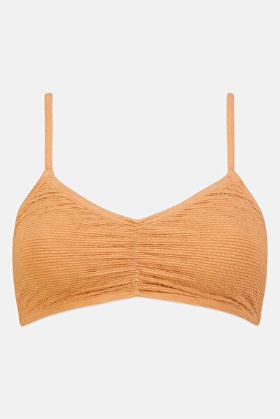 4th & Reckless الجزء العلوي من بيكيني نسائي غير مبطن، بني