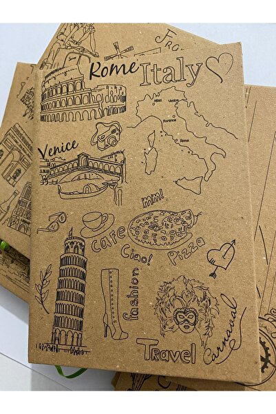 KRAFT KAPAK KARELİ 100 YAPRAK DEFTER