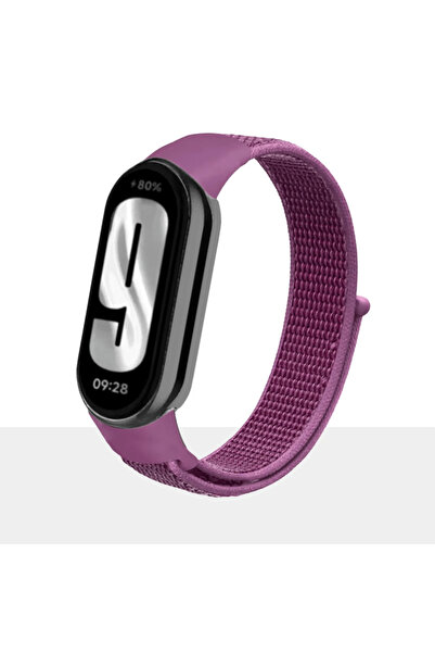 KRETON Mi Band 8 , Mi Band 9 Ve Mi Band 10 Ile Uyumlu Kayış Spor Kumaş Cırt C...