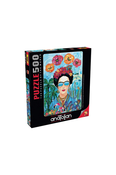 Anatolian Puzzle 500 Parça Yapboz Puzzle - Frida 3624