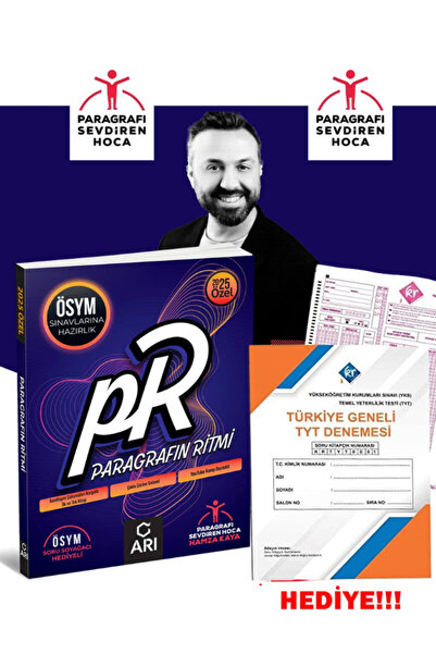 Arı Yayıncılık TYT Paragrafın Ritmi (Üniversite Sınavlarına Hazırlık) KR Akad...
