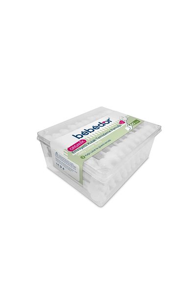 Bebedor 100% Organic Safety Ear Cleaning Cotton 60Pcs