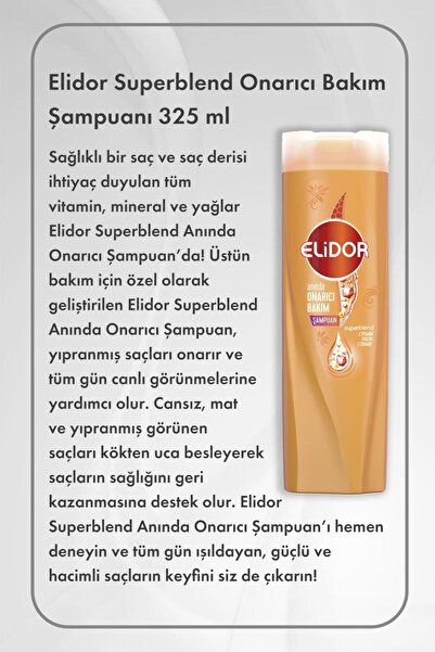 Sleepy Natural Günlük Ped Normal 40 Adet X 8 ve Hediye Elidor 325 ml