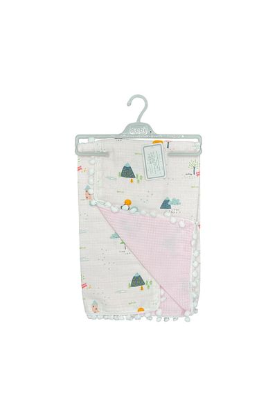 Sebi Bebe 9212 Model Pompom 70X90Cm Blanket