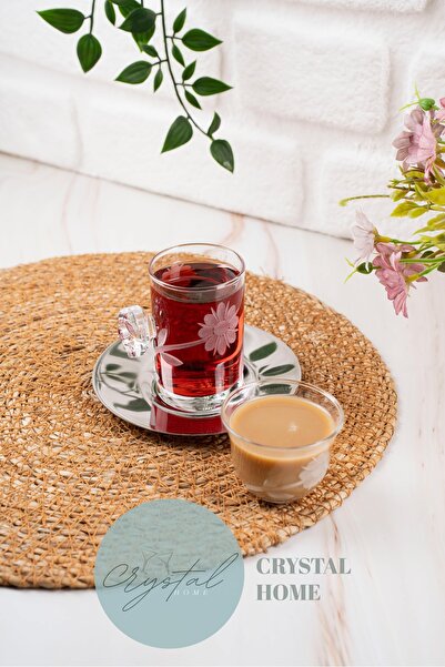 طقم شاي وقهوة 18 قطعة