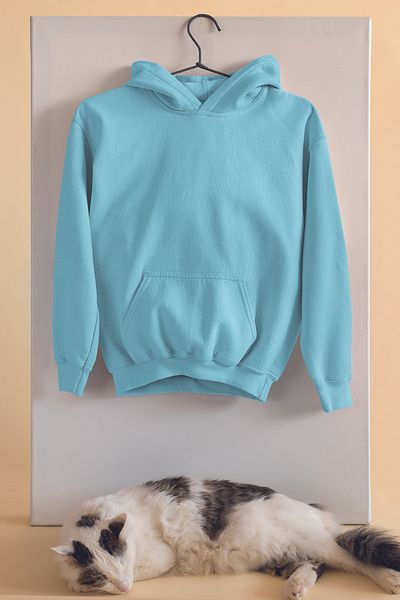 ADABEBEK Unisex Άνετο φούτερ σε κομμένο μεγάλο μέγεθος