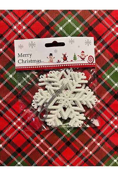 OKYANUSAYD 3 قطع زينة على شكل ندفة الثلج لعيد الميلاد مقاس 10 سم يمكن تعليقها...