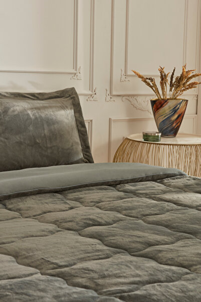 Karaca Home Flufy Single Soft Dream Comfort/Sleeping Set Khaki