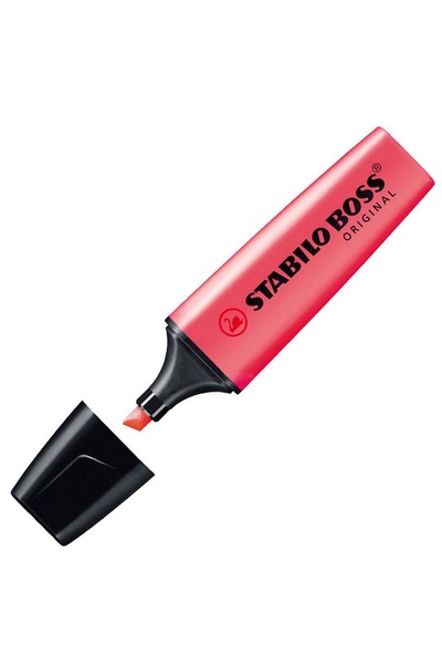 Stabilo BOSS FOSFORLU KALEM KIRMIZI