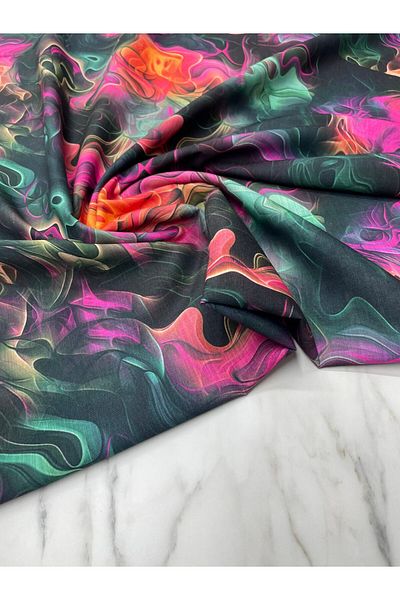 ipekkumaş Marble Pattern Dress Pants Linen Fabric Our Product Is Sold in Pieces 1 Piece 1 Meter