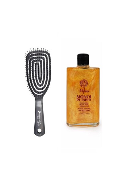 nascita Pro Τρισδιάστατη Βούρτσα Μαλλιών -01 + Λάμψη για τα Μαλλιά & Ενυδατικό Λάδι Σώματος - 100 ml