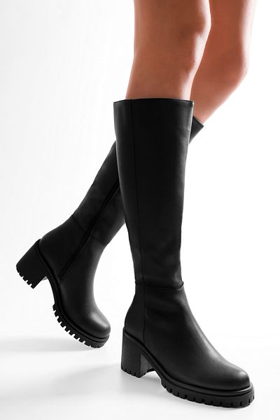 Shoeberry Жіноча куртка Aycen Black Leather Куртка з чорної шкіри