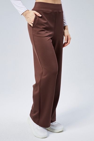 Maison La Femme Women Brown Trousers