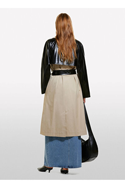 Sisley Beige Women's Trench Coat 2Xdxln04K