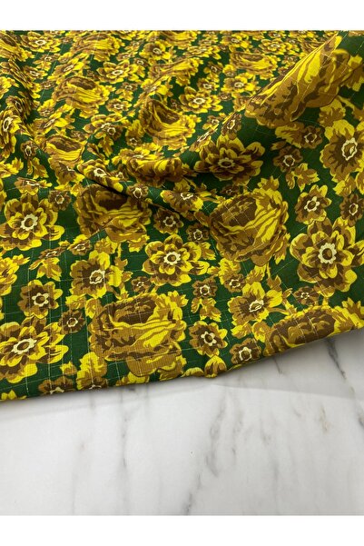 ipekkumaş Altın Simli Viva Desen Elbiselik Keten Kumaş Ürünümüz Adet Olarak S...