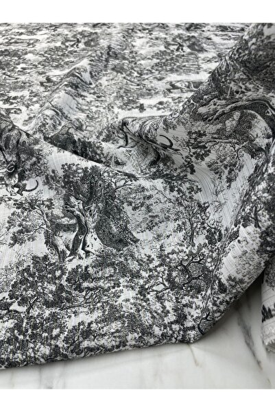 ipekkumaş Altın Simli Jaguar Desen Elbiselik Ceketlik Keten Kumaş Ürünümüz Ad...