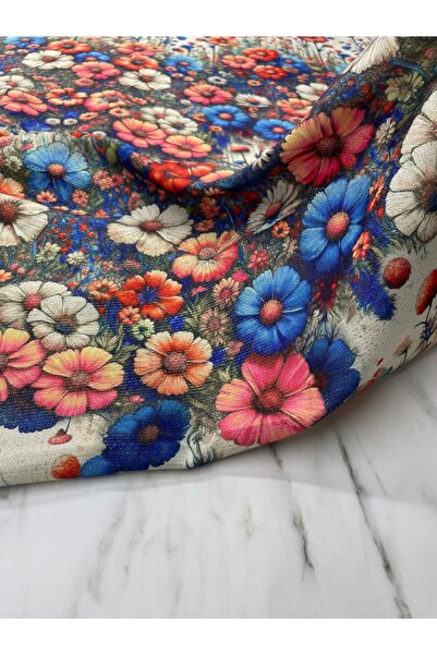 ipekkumaş قماش الكتان ذو النمط الذهبي اللامع من Liva يباع بالقطعة 1 قطعة 1 متر