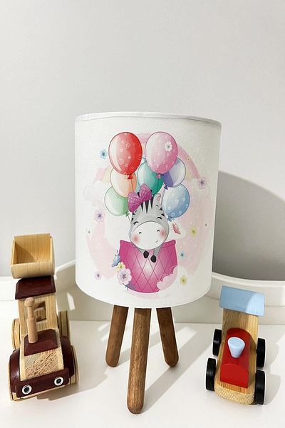 dekomingo BABY AND CHILD'S ROOM LAMP WITH BABY BALLOW PATTERN