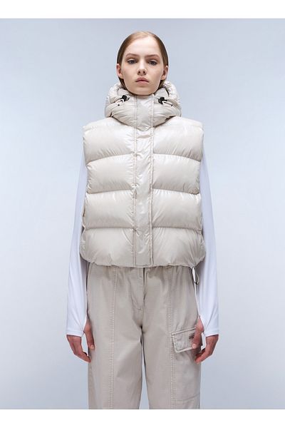 Napapijri Beige Women's Coat Np0A4I5Cn901_A-Glane V W