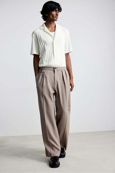 H&M Regular Fit Knitted resort shirt
