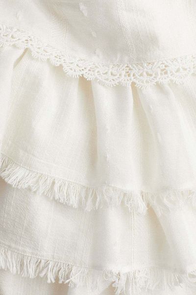 H&M Tiered mini skirt