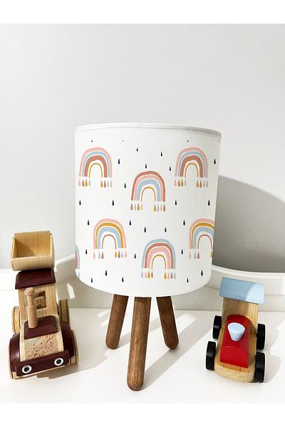 dekomingo Powder Rainbow Children's Room Lampshade