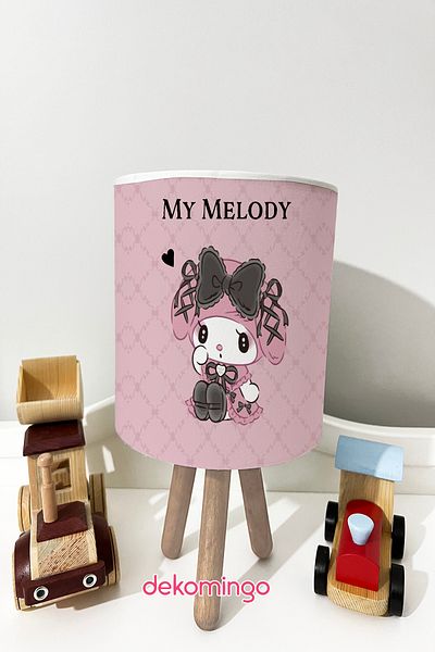 dekomingo Pink Lace My Melody Baby and Children's Room Lamp Shade