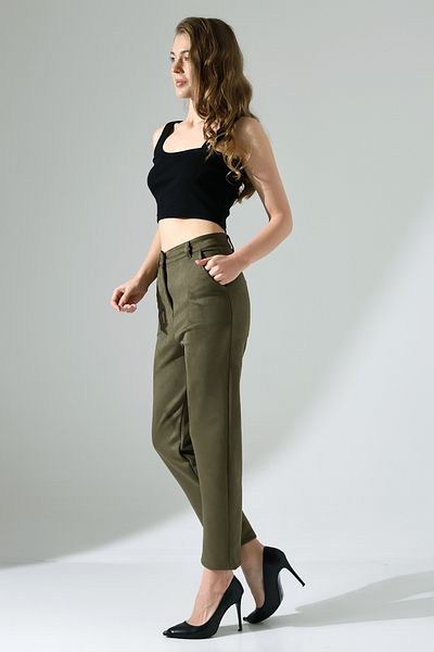 Gugus Women's Suede Cartoon Pants