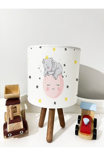 dekomingo Baby Elephant Star Kids Room Lampshade