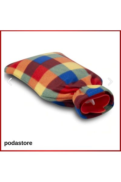 podastore 1.8 Lt Leakproof Hot Water Bag with Fleece Cover – Practical and Safe Heat Comfort!
