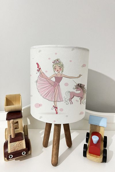 dekomingo BALERIN GIRL HORIZONTAL BABY AND CHILDREN'S ROOM LAMP