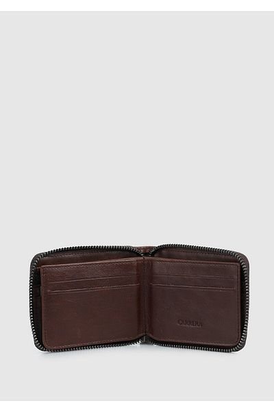 Carrera Carrera CAR901 Brown Crazy Leather Wallet