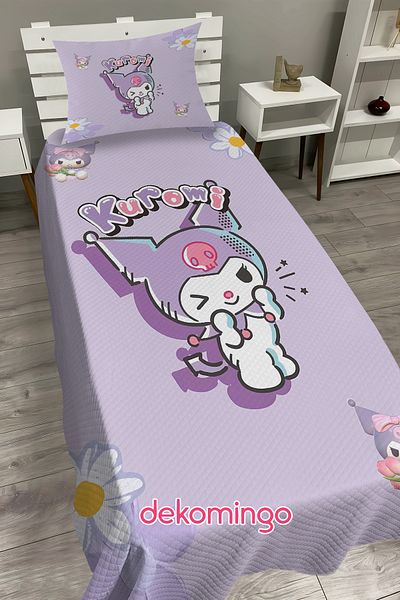 dekomingo Flowery Lila Kuromi̇ Baby and Children's Room Pi̇ke Set