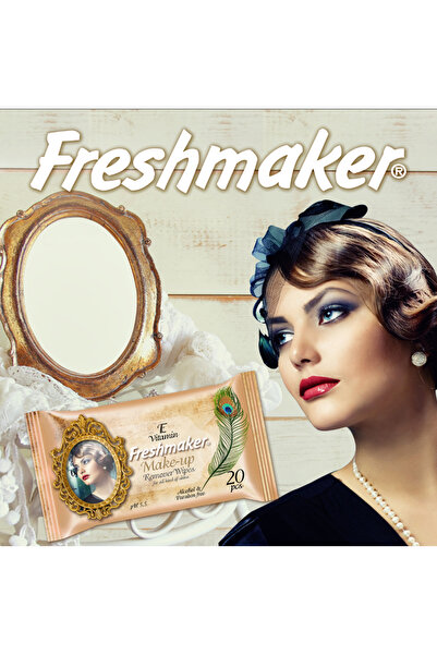 Freshmaker Islak Mendil Makyaj Temizleme Mendili / Make Up Remover 20li X 12li