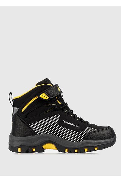 lumberjack Fuller Black Boy's Outdoor Boots