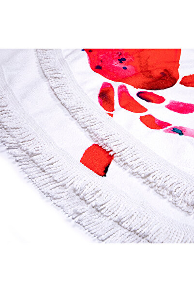 ANEMOSS Crab Round Beach Towel