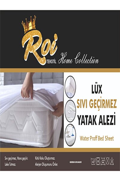 kenan GÜVEN TEKSTİL Çift Kişilik Ter Kir Ve Sıvı Geçirmez Koruyucu Lüx Fitted...