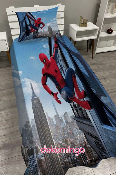 dekomingo Spiderman Building Baby and Child Base Pike Set