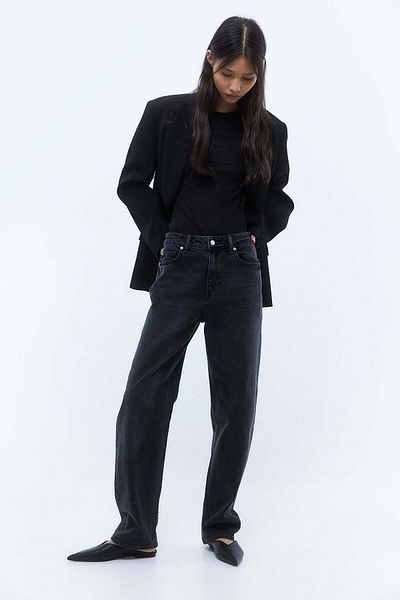 H&M جينز مدبب