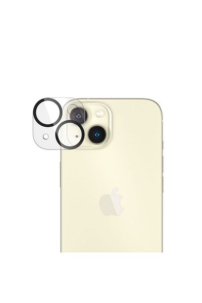 PanzerGlass واقي عدسة PicturePerfect لهاتف iPhone 15 وiPhone 15 Plus - شفاف