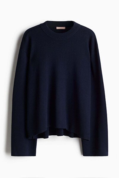 H&M Oversized curved-hem jumper