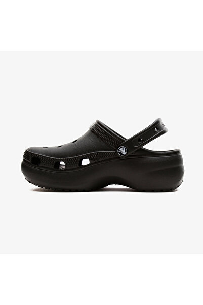 Crocs Classic Platform Clog Kadın Siyah Günlük Terlik